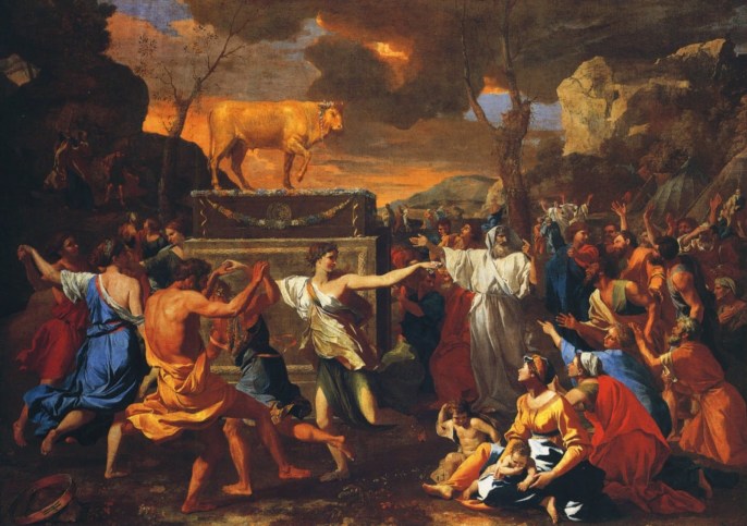 Nicolas Poussin The Adoration Of The Golden Calf