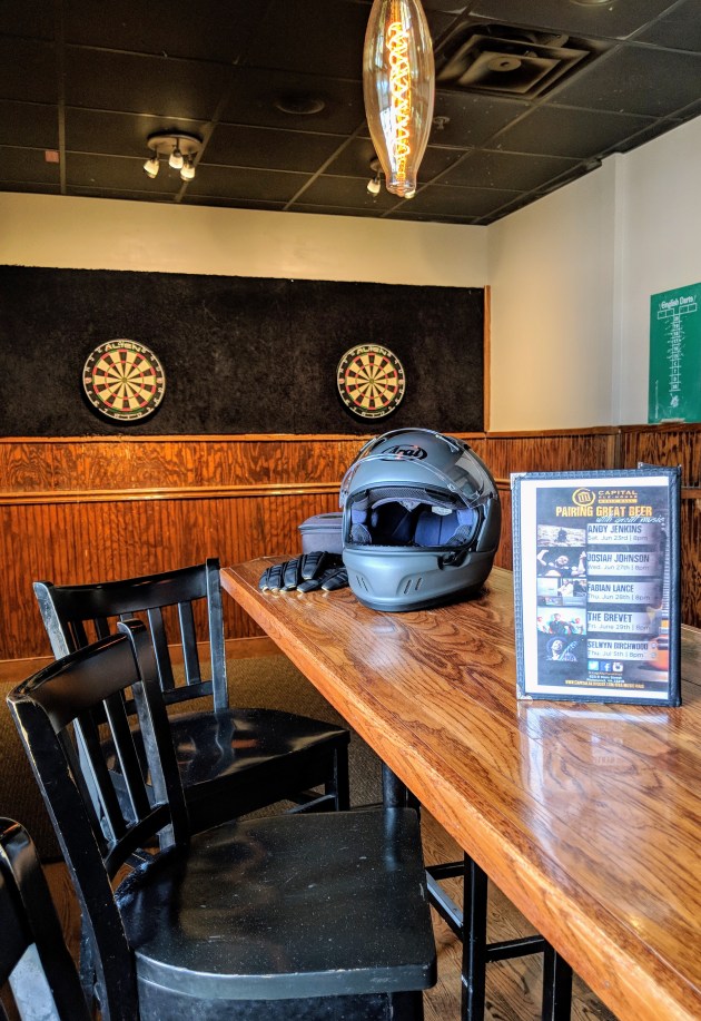 Capital Ale House Corner Table